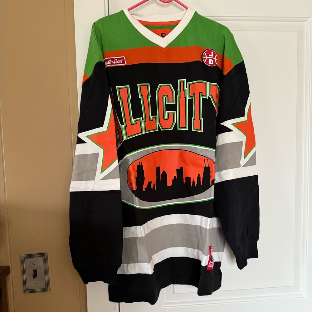 AllCity  Just Don Versus HellCity Gray and Black Shirt